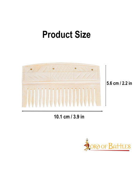 Medieval bone comb for woman...