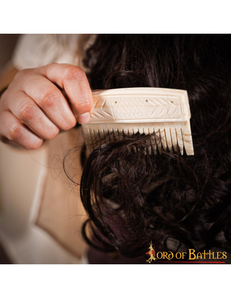 Medieval bone comb for woman...