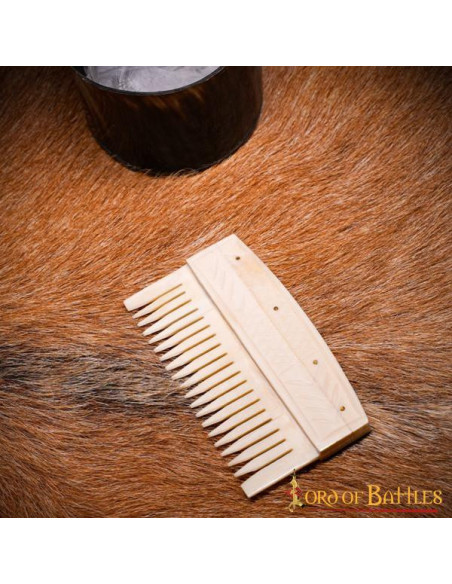 Medieval bone comb for woman...