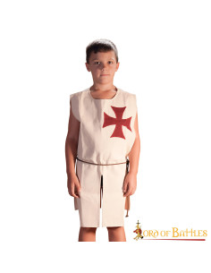 Children's Medieval Crusader Surcoat - One Size 2