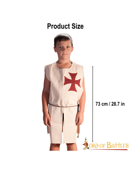 Children's Medieval Crusader Surcoat... Children's Medieval Crusader Surcoat...