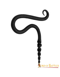 Hand-forged medieval corkscrew (10.2x8.9 cm.) 2