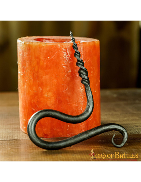 Hand-forged medieval corkscrew...