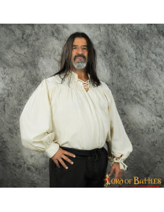 Medieval and Renaissance Elric Shirt - Ecru 2