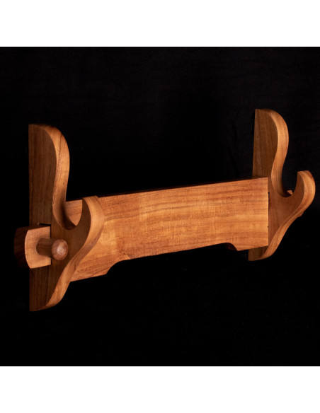 Wooden wall bracket to hang 1 katana