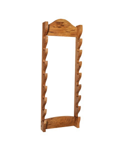 Wooden wall bracket to hang up to 8 swords