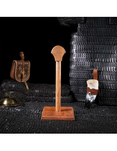 Wooden support to hang helmets (40.5 cm.)