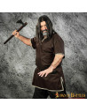 Viking Balder tunic short sleeve - Brown
