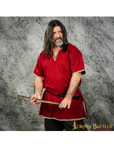 Viking Balder tunic short sleeve - Garnet 2