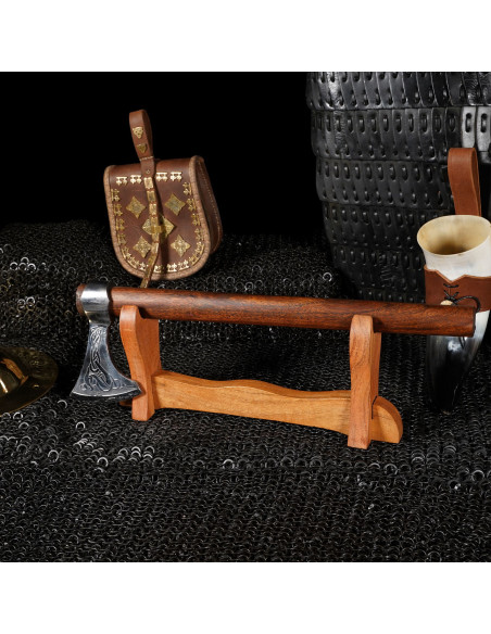 Desktop support in wood to hang 1...