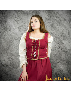 Medieval or Renaissance innkeeper dress (blouse, bodice...