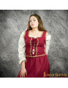 Medieval or Renaissance innkeeper dress (blouse, bodice and skirt)