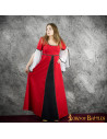 Medieval Courtesan Anne Dress - Red