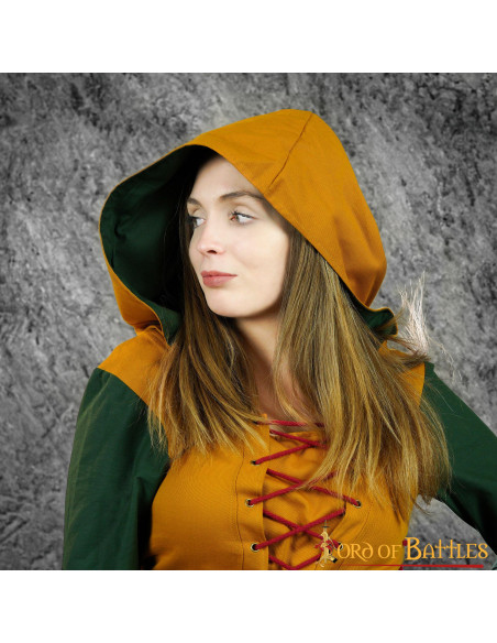 Medieval Dress Woman Eyra - Green