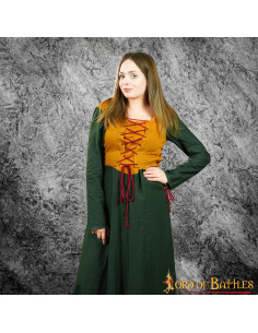 Medieval Dress Woman Eyra - Green 2