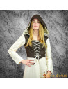Medieval Dress Woman Eyra - Ecru