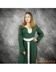Nairana Women's Medieval Dress - Green 2