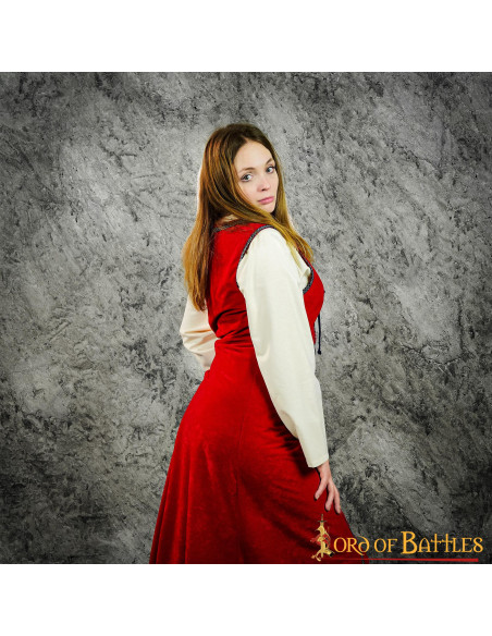 Brial Medieval Julietta in Red