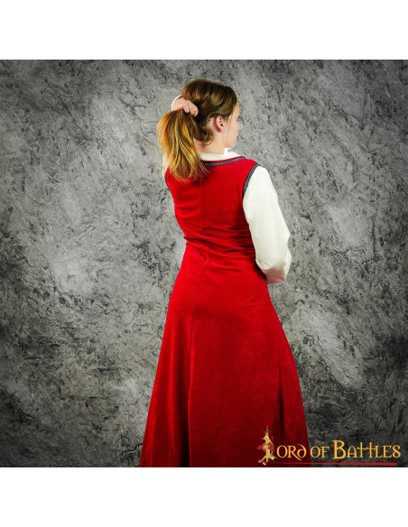 Brial Medieval Julietta in Red