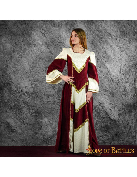 Medieval Noble Catherine Dress with...