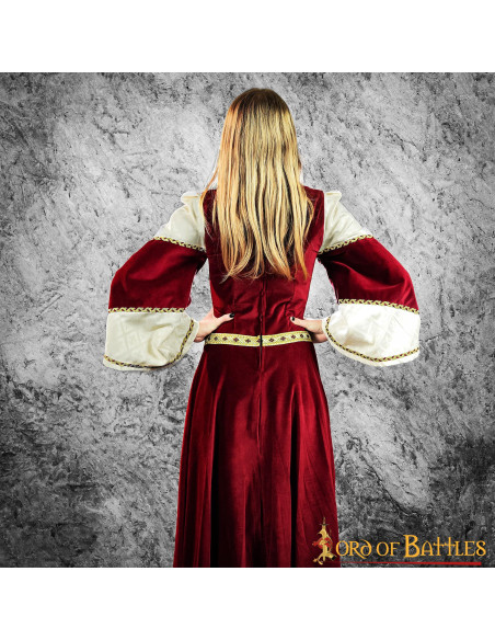 Medieval Noble Catherine Dress with...