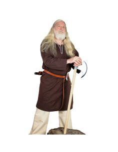 Viking and medieval pants for warriors - ecru color 2