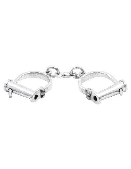 Medieval shackles in chromed steel... Medieval shackles in chromed steel...