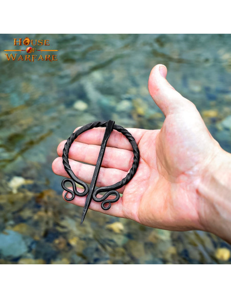 Elf historical fibula forged by hand...