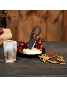 Medieval hand-forged iron knife (13.3 cm.) 2