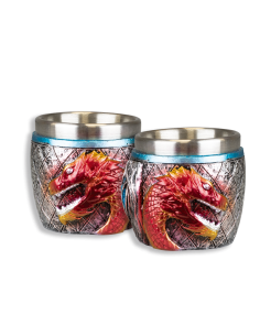 1 Medieval dragons shot glass (5.5x7.2 cm.)