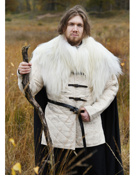 Nordic white sheep skin for shoulders Nordic white sheep skin for shoulders