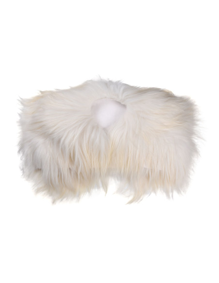 Nordic white sheep skin for shoulders Nordic white sheep skin for shoulders