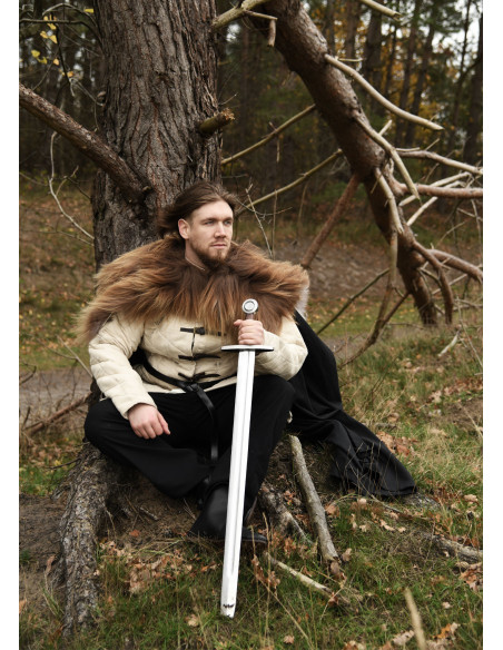 Nordic mottled sheepskin for shoulders Nordic mottled sheepskin for shoulders