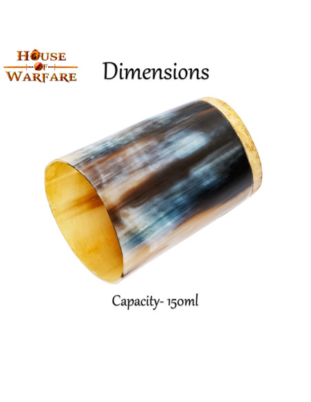 Drinkware shot glass in horn antler...