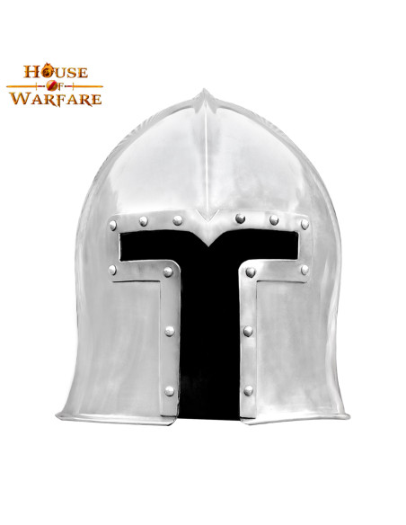 Italian barbute in steel, XV century Italian barbute in steel, XV century