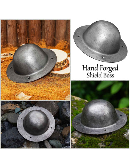 Umbo in steel for Viking shields (19...
