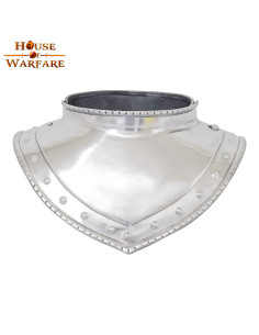 Medieval steel gorget, early 17th century