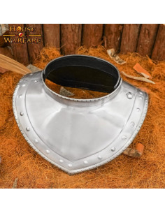 Medieval steel gorget, early 17th century 2