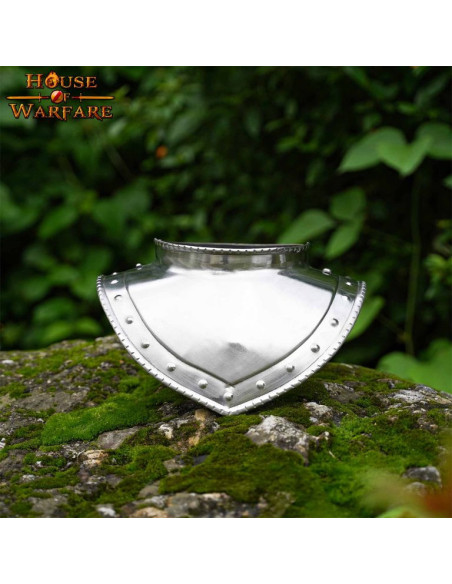 Medieval steel gorget, early 17th...