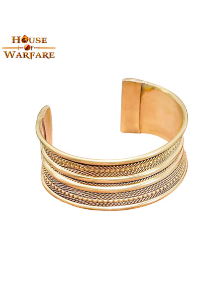 Medieval brass bracelet (16.5 cm.)