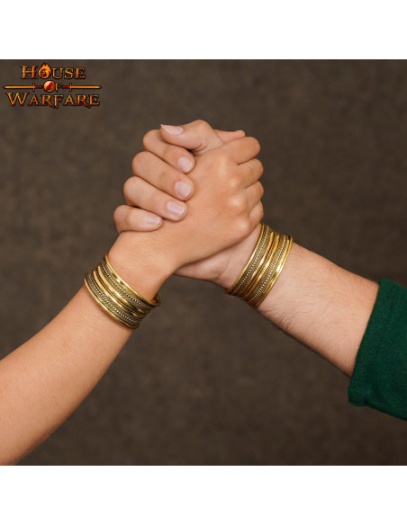 Medieval brass bracelet (16.5 cm.)