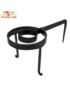 Hand forged medieval kitchen tripod