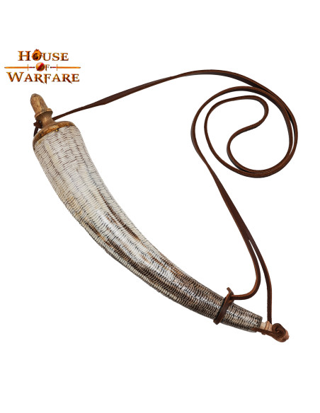 Elegant powder bowl in horn horn...