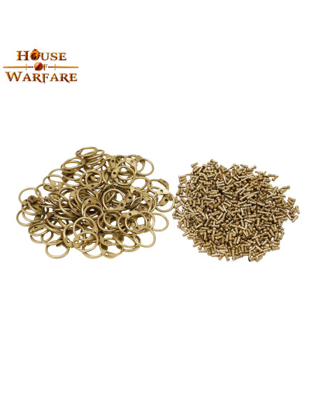 Set of round rings and chain mail... Set of round rings and chain mail...