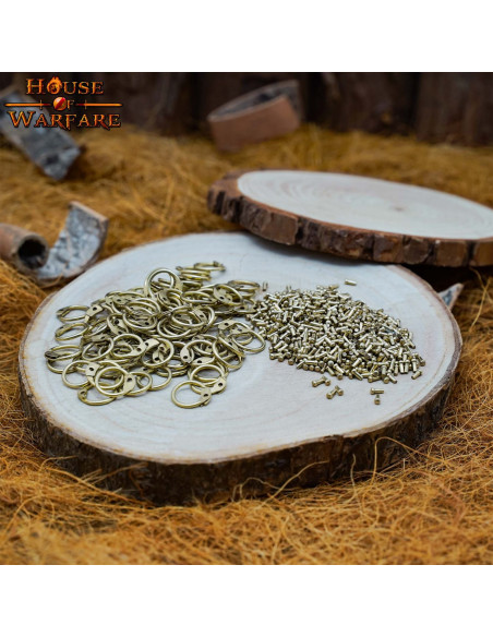 Set of round rings and chain mail... Set of round rings and chain mail...