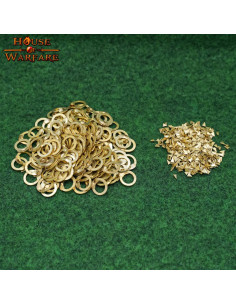 Set of round rings and chain mail rivets, caliber 18G 2