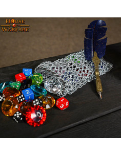 Medieval chainmail bag (15.2x10.1 cm.) 2