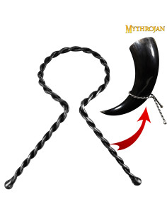 wrought iron horn stand