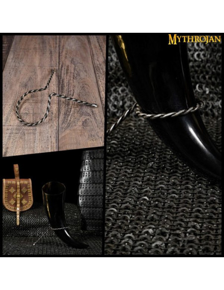 wrought iron horn stand