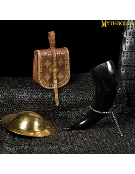 wrought iron horn stand